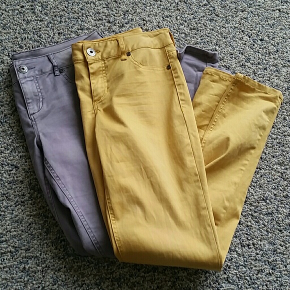 maurices colored skinny jeans